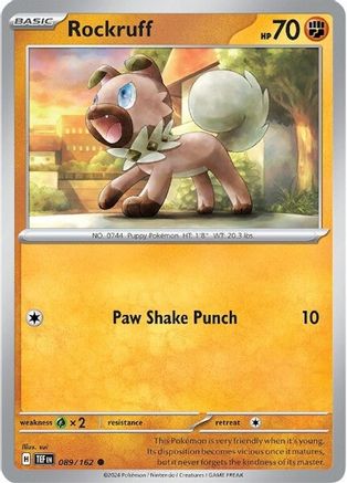 Rockruff (89) - SV05 Temporal Forces