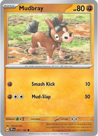 Mudbray (91) Reverse Holofoil - Temporal Forces