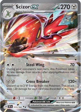 Scizor ex (111) Holofoil - Temporal Forces