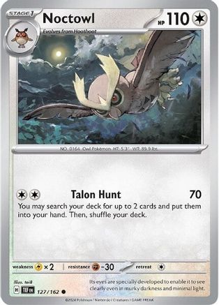 Noctowl (127) - SV05 Temporal Forces