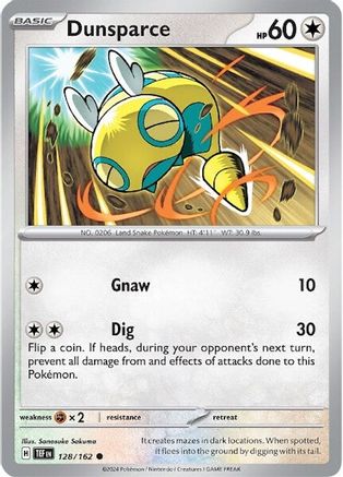 Dunsparce (128) Reverse Holofoil - Temporal Forces