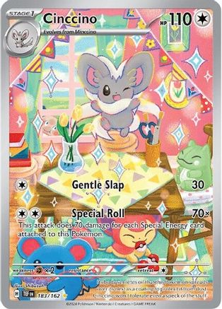 Cinccino - 183/162 (183) Holofoil - SV05 Temporal Forces