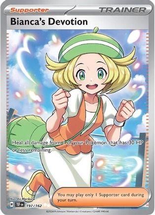Bianca's Devotion - 197/162 (197) Holofoil - SV05 Temporal Forces