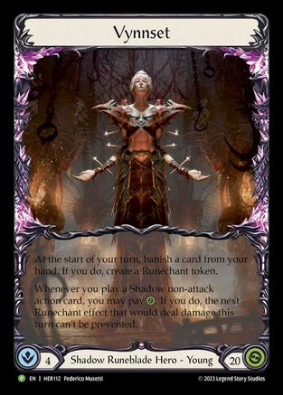Vynnset - HER112 (HER112) Rainbow Foil - Flesh and Blood: Promo Cards