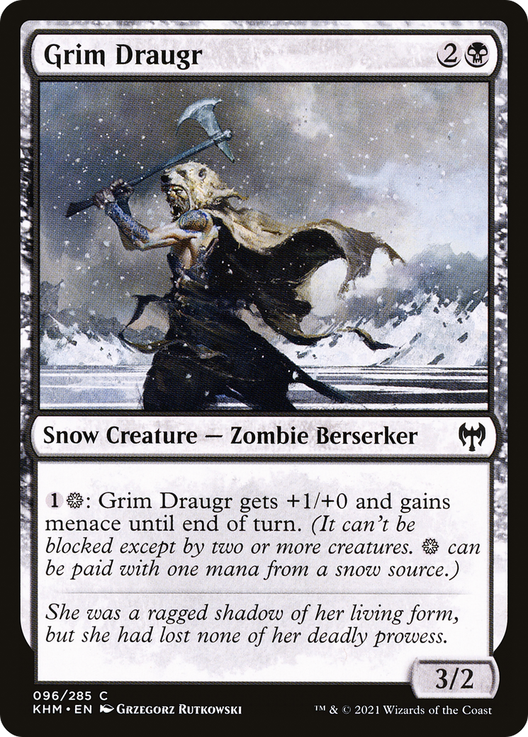 Grim Draugr [Kaldheim] Foil