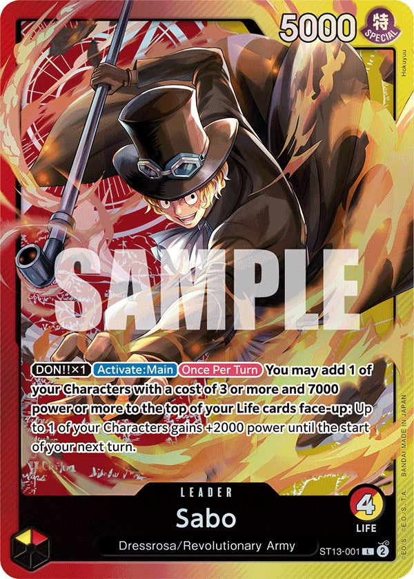 Sabo [Ultra Deck: The Three Brothers] | Silver Goblin
