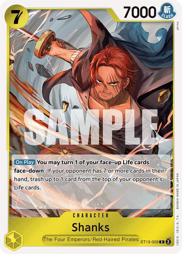 Shanks [Ultra Deck: The Three Brothers] | Silver Goblin