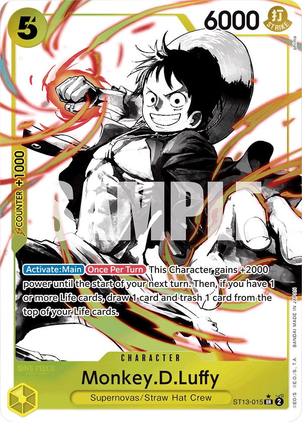 Monkey.D.Luffy (Parallel) [Ultra Deck: The Three Brothers] | Silver Goblin