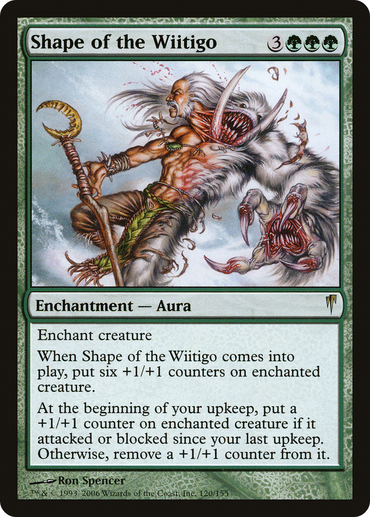 Shape of the Wiitigo [Coldsnap] Foil
