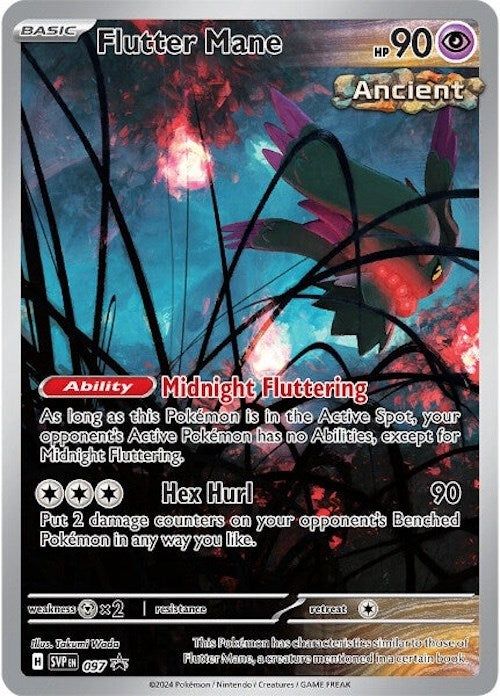 Flutter Mane (097) [Scarlet & Violet: Black Star Promos] | Silver Goblin