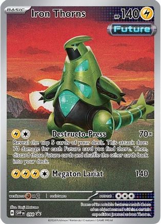 Iron Thorns - 098 (98) Holofoil - SV Scarlet & Violet Promo Cards