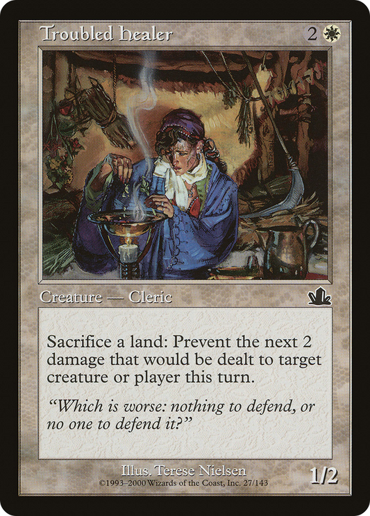 Troubled Healer [Prophecy] Foil