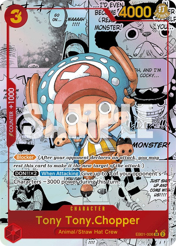 Tony Tony.Chopper (Alternate Art) (Manga) [Extra Booster: Memorial Collection] | Silver Goblin