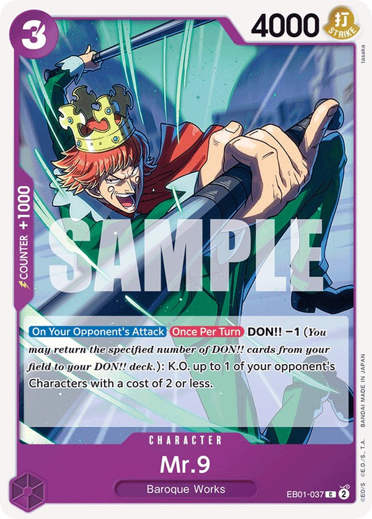 Mr. 9 (EB01-037) - Extra Booster: Memorial Collection