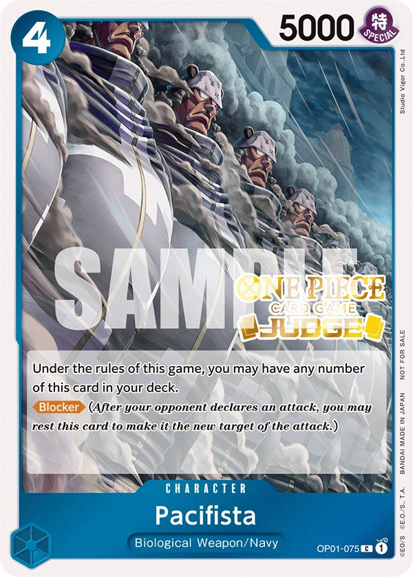 Pacifista (Judge Pack Vol. 3) [One Piece Promotion Cards] | Silver Goblin