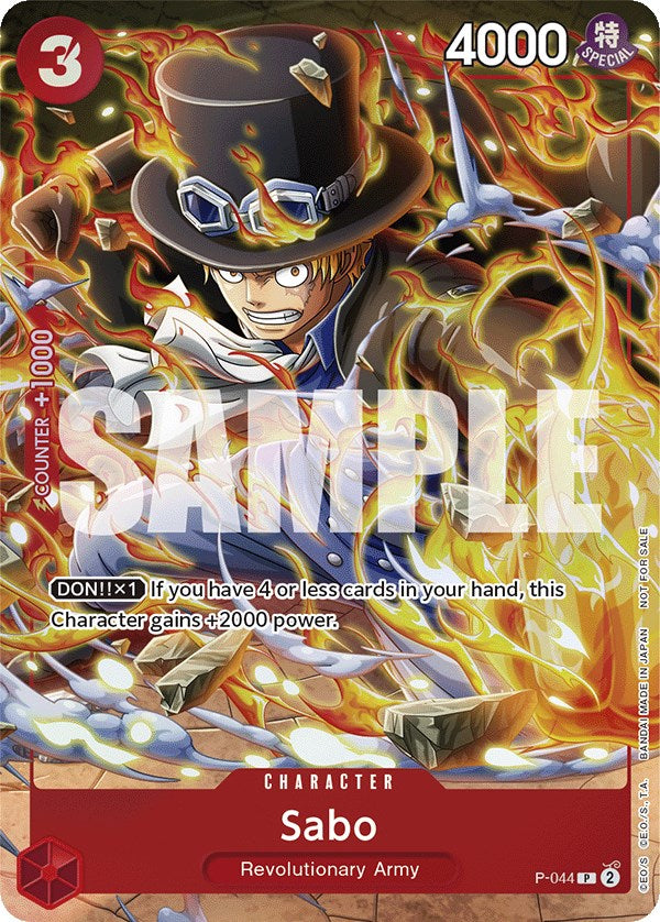 Sabo (Event Pack Vol. 4) [One Piece Promotion Cards] | Silver Goblin