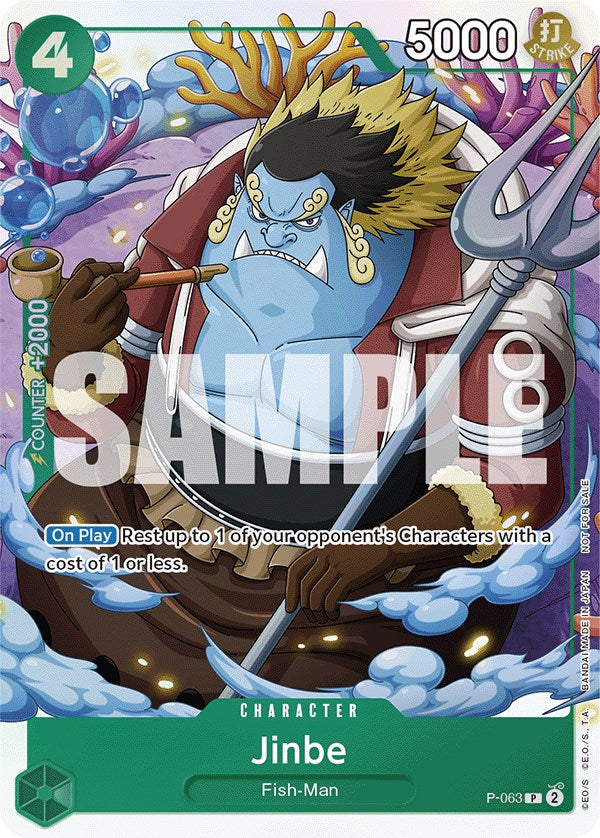 Jinbe (Event Pack Vol. 4) [One Piece Promotion Cards] | Silver Goblin