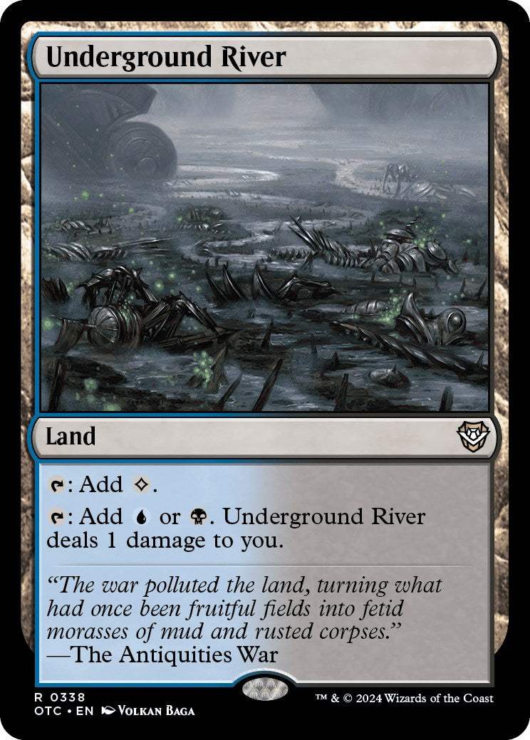 Underground River [Outlaws of Thunder Junction Commander] | Silver Goblin