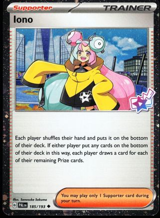 Iono - 185/193 (Cosmo Foil) (185) Holofoil - Miscellaneous Cards & Products