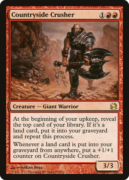 Countryside Crusher [Modern Masters] Foil