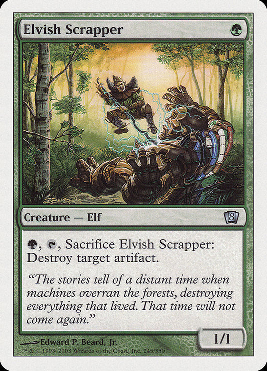 Elvish Scrapper [Eighth Edition] Foil