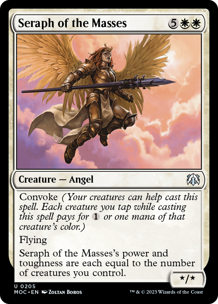 Seraph of the Masses [March of the Machine Commander] | Silver Goblin