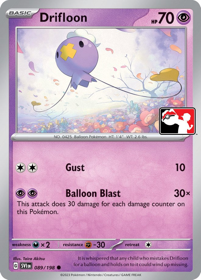 Drifloon (089/198) [Prize Pack Series Four] | Silver Goblin