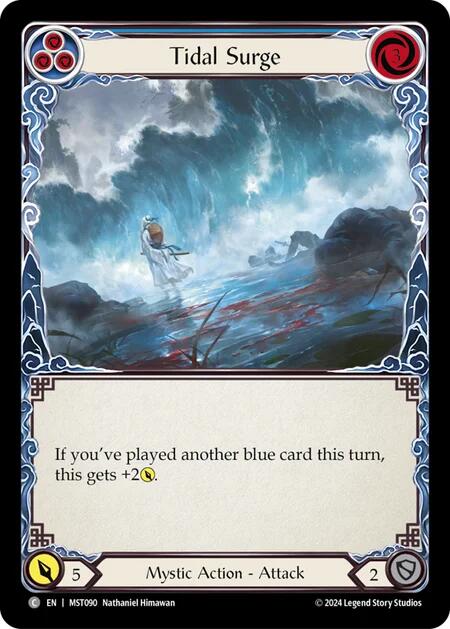 Tidal Surge [MST090] (Part the Mistveil)  Rainbow Foil | Silver Goblin