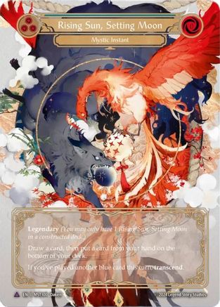 Rising Sun, Setting Moon (Marvel) Cold Foil (MST100) - Part the Mistveil