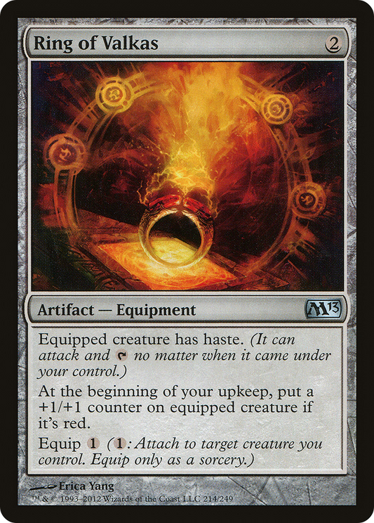 Ring of Valkas [Magic 2013] Foil