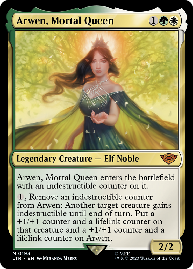 Arwen, Mortal Queen [The Lord of the Rings: Tales of Middle-Earth] Foil