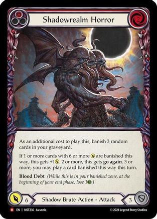 Shadowrealm Horror Rainbow Foil (MST236) - Part the Mistveil | Silver Goblin