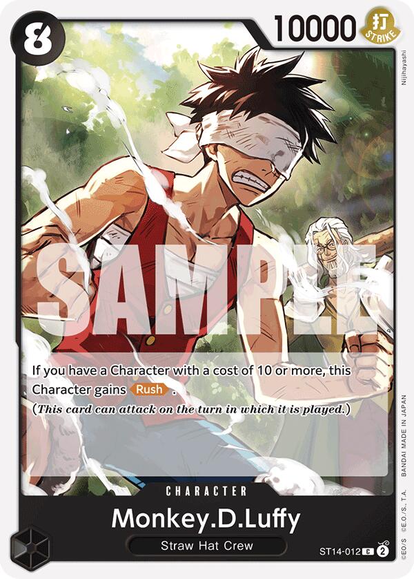 Monkey.D.Luffy (012) [Starter Deck: 3D2Y] | Silver Goblin