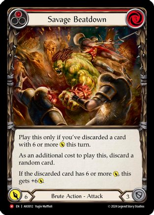 Savage Beatdown (AKO012) - Armory Deck: Kayo