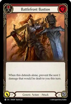 Battlefront Bastion (Red) (ENG007)  - Blitz Deck: Part the Mistveil - Enigma