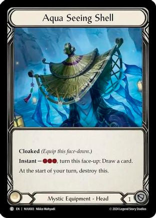 Aqua Seeing Shell (NUU003) - Blitz Deck: Part the Mistveil - Nuu