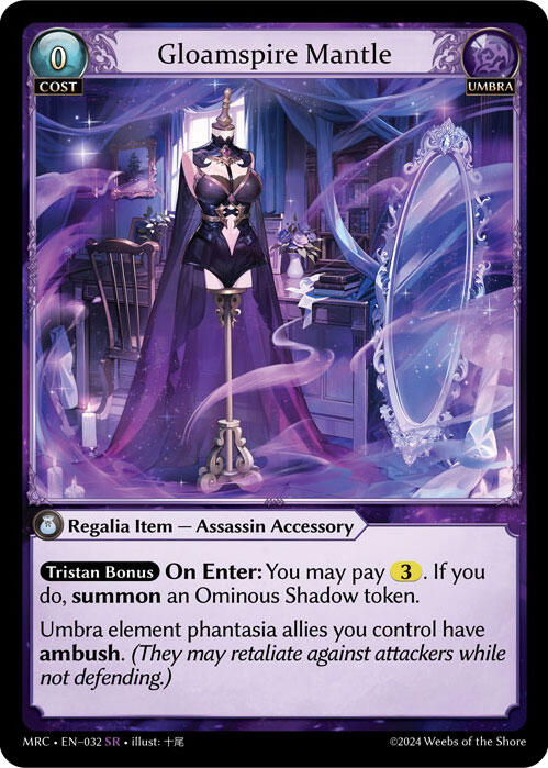 Gloamspire Mantle (032) [Mercurial Heart] Foil