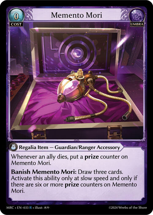 Memento Mori (033) [Mercurial Heart] Foil