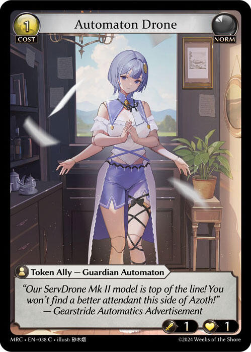 Automaton Drone (038) [Mercurial Heart] Foil