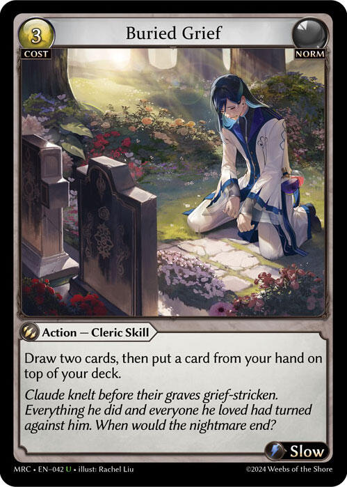 Buried Grief (042) [Mercurial Heart] Foil