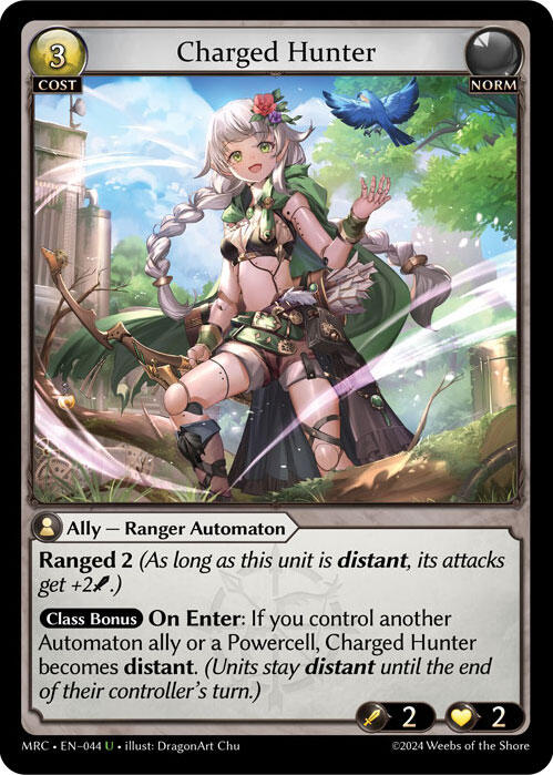 Charged Hunter (044) [Mercurial Heart] Foil