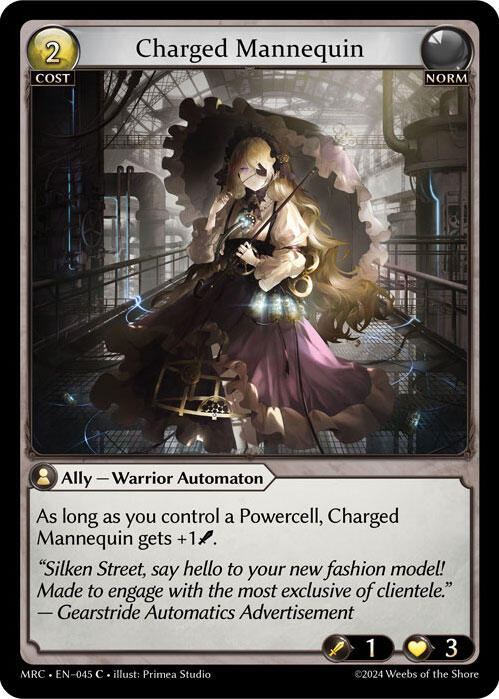 Charged Mannequin (045) [Mercurial Heart] Foil
