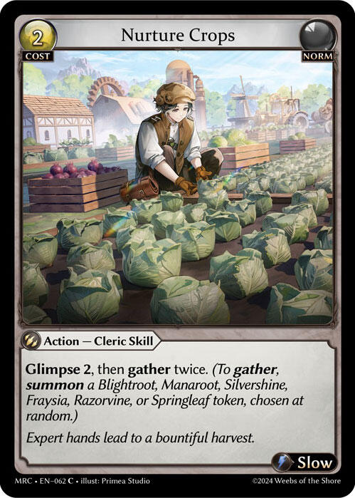 Nurture Crops (062) [Mercurial Heart] Foil