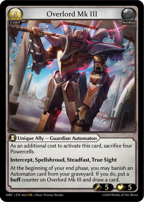 Overlord Mk III (063) [Mercurial Heart] Foil