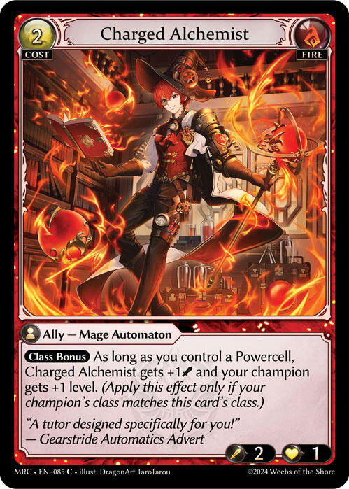 Charged Alchemist (085) [Mercurial Heart] Foil