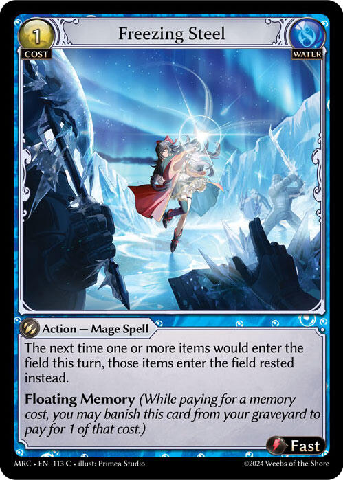 Freezing Steel (113) [Mercurial Heart] Foil