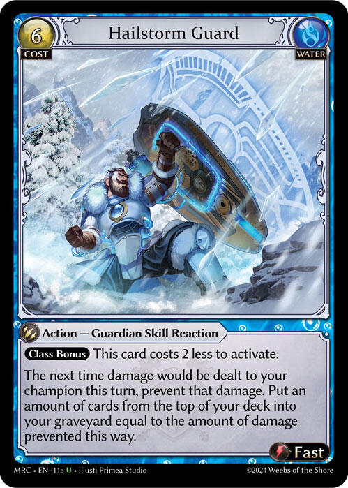 Hailstorm Guard (115) [Mercurial Heart] Foil