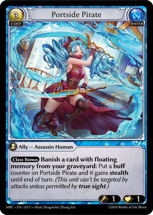 Portside Pirate (124) [Mercurial Heart] Foil