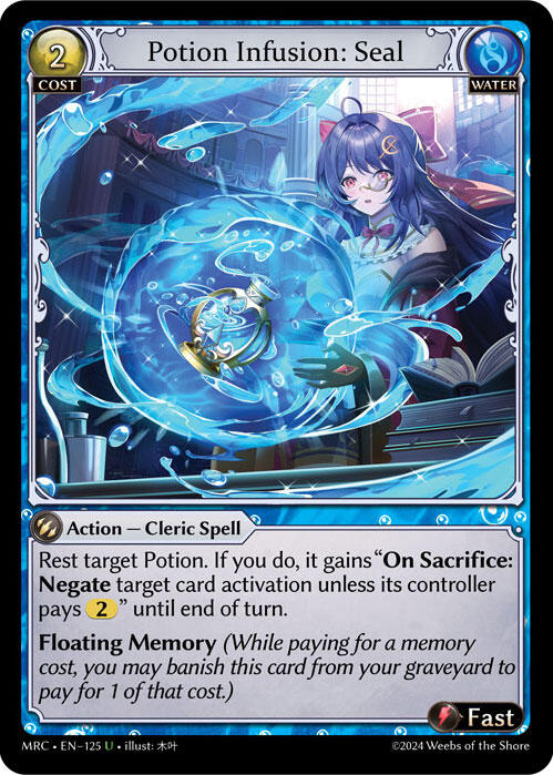 Potion Infusion: Seal (125) [Mercurial Heart] Foil