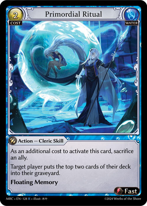 Primordial Ritual (128) [Mercurial Heart] Foil